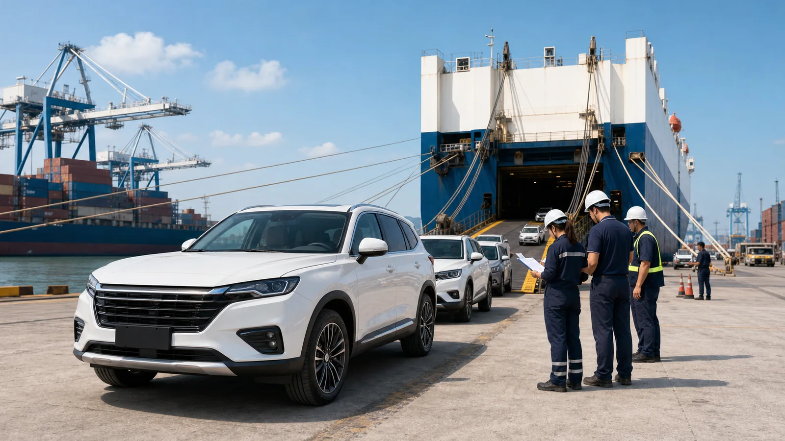 Used Car Export Process from China