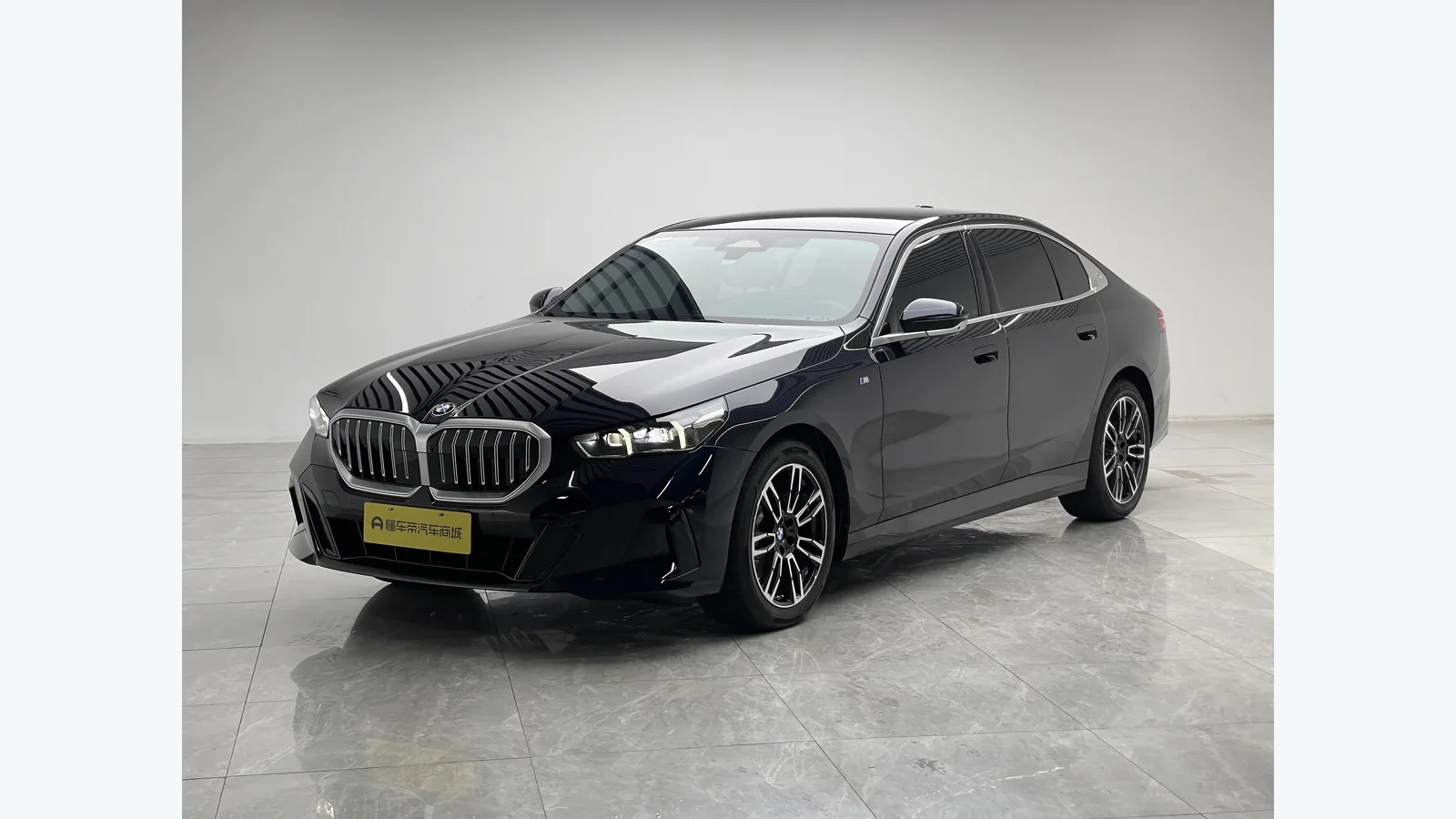 Used BMW 5 Series Front 45-degree reference for China export