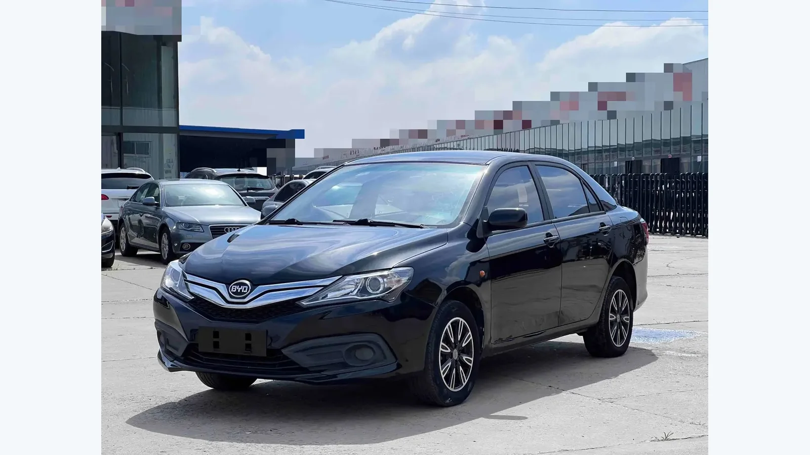 Used BYD F3 Front 45-degree reference for China export