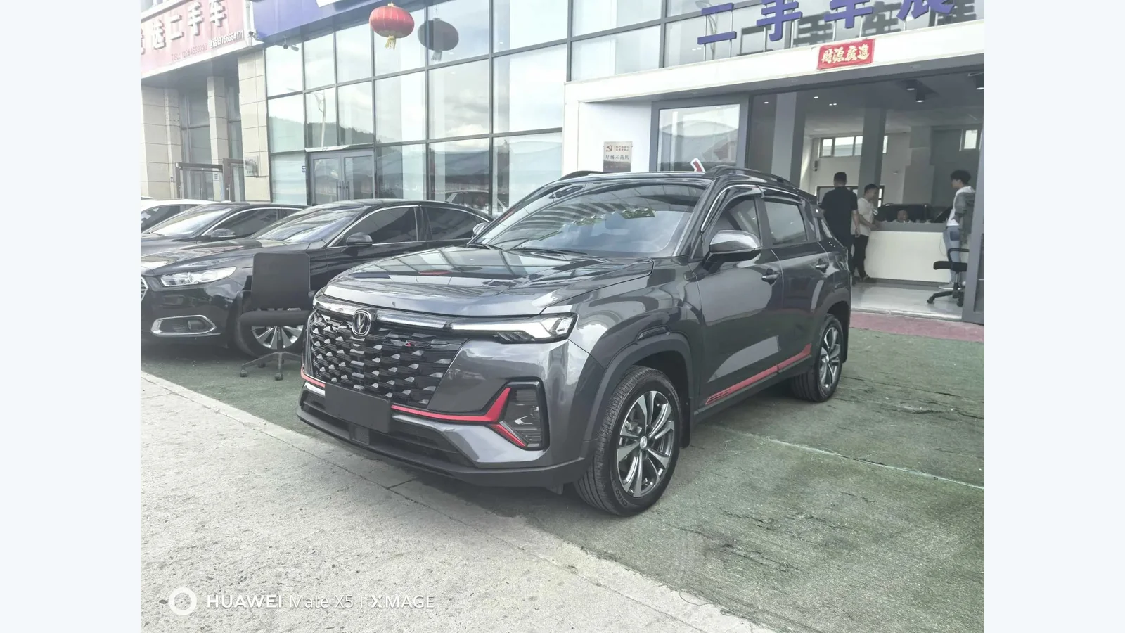 Used Changan CS35 Plus Front 45-degree reference for China export