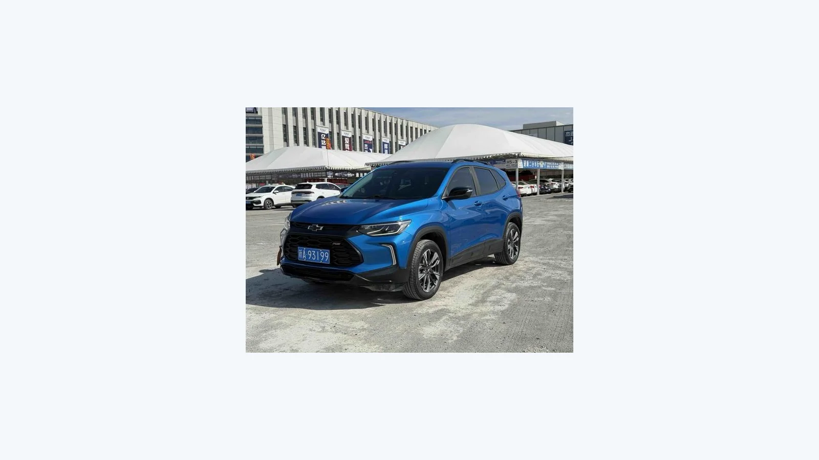 Used Chevrolet Trax Front 45-degree reference for China export