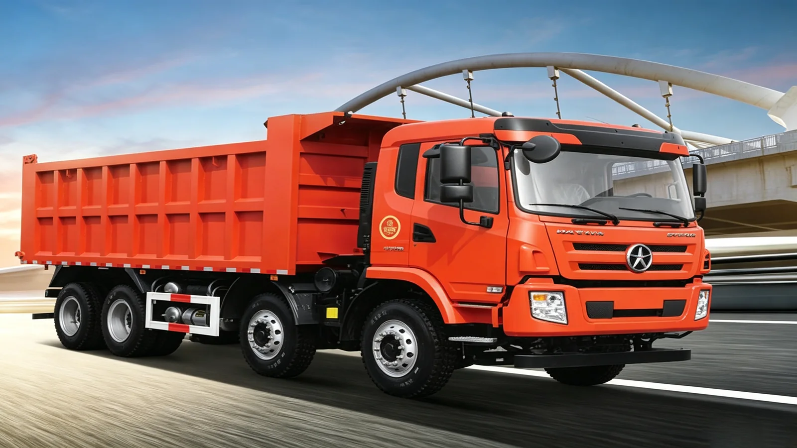 Used Dayun N6 Front 45-degree reference for China export
