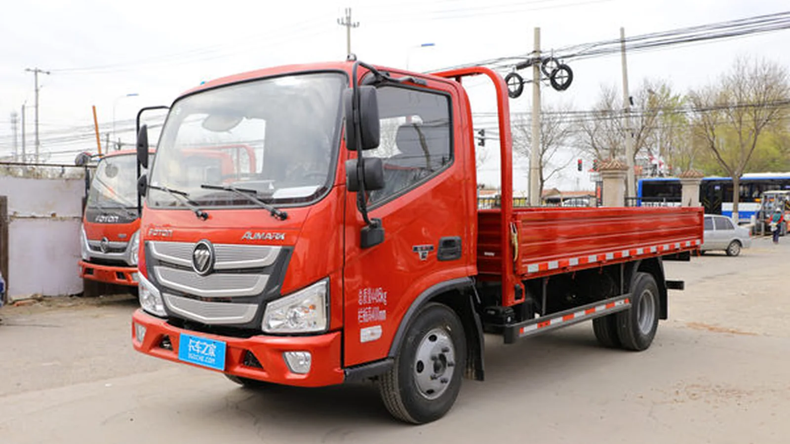 Used Foton Aumark Front 45-degree reference for China export