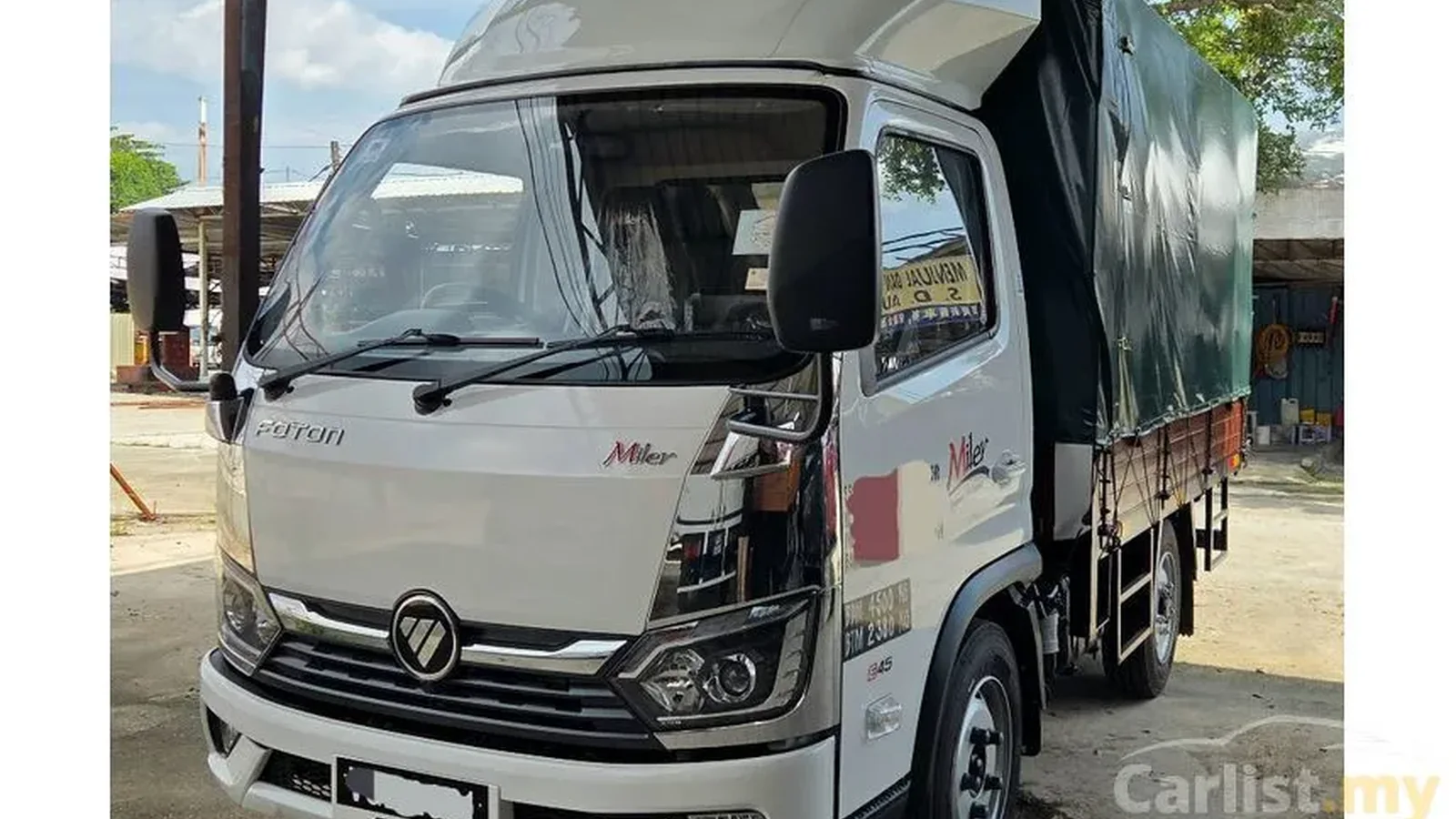 Used Foton Miler Front 45-degree reference for China export